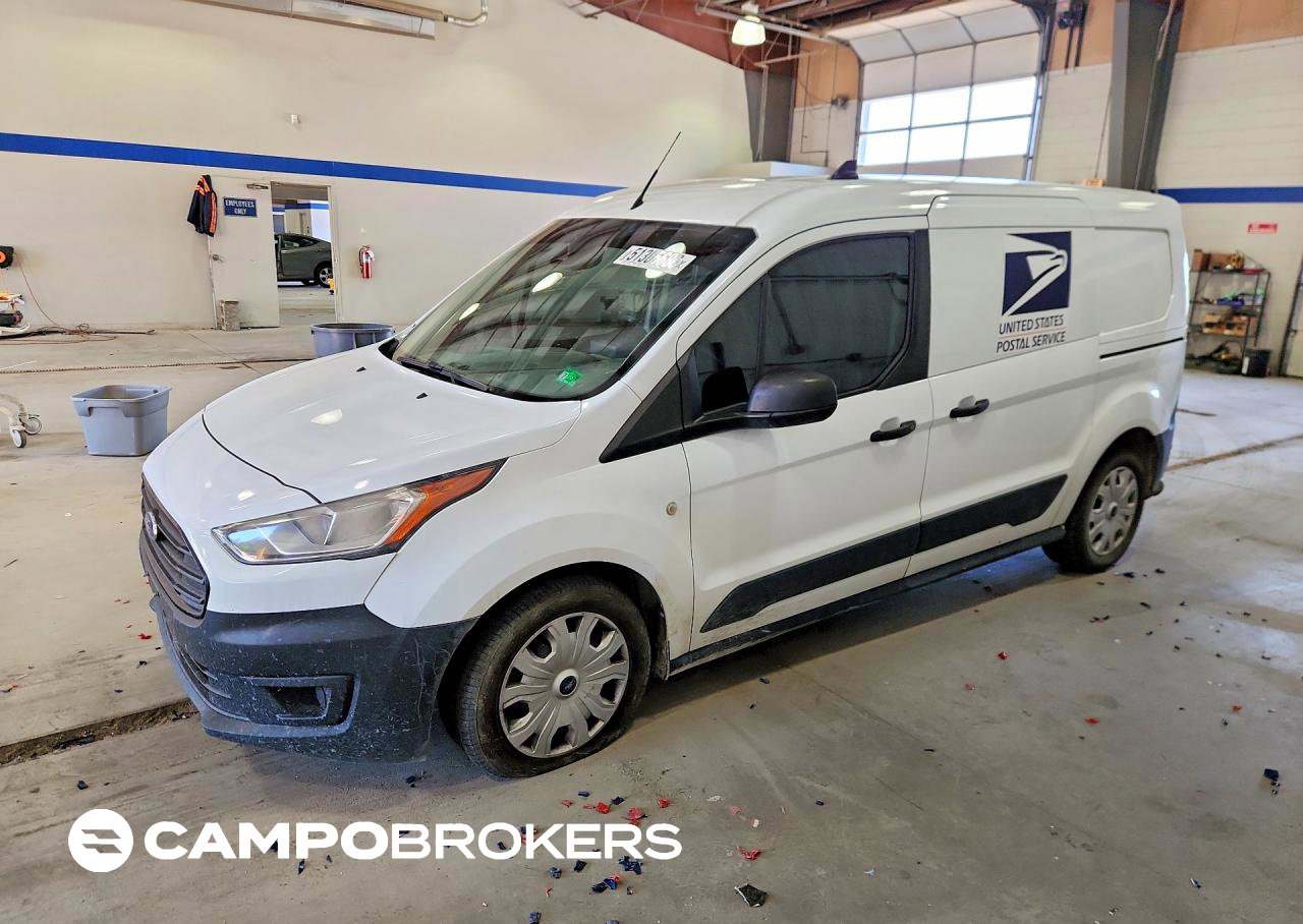 2020 Ford Transit Connect Xl, daño Trasero, Copart lote 51305686