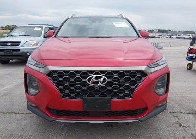 2020 Hyundai Santa Fe Limited 2.0t, пошкодження: Град, Iaai лот 45051878, фото 12 з 16