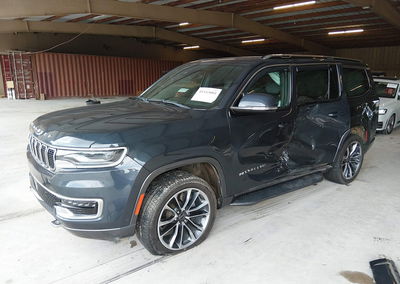 2022 Jeep Wagoneer Series Ii 4x2, daño Lateral izquierdo, Iaai lote 45343001, foto 2 de 16