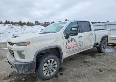2020 Chevrolet Silverado K2500 Custom, daño Trasero, Copart lote 76587405