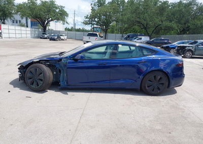 2023 Tesla Model S Dual Motor All-wheel Drive/standard Range, uszkodzenie: Lewy przód, Iaai lot 45502222, zdjęcie 15 z 21