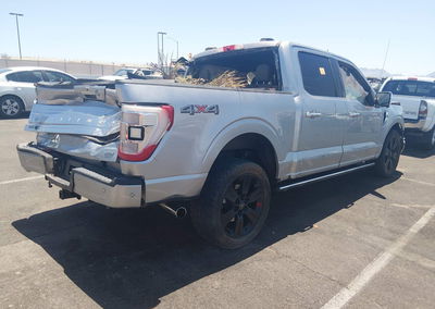 2021 Ford F-150 Platinum, uszkodzenie: Biohazard, Iaai lot 45508375, zdjęcie 4 z 15