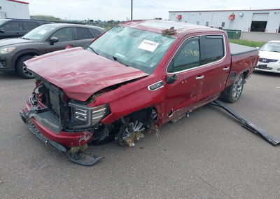 2023 Gmc Sierra 1500 4wd  Short Box Denali, daño Volcadura, Iaai lote 45184821, foto 2 de 11