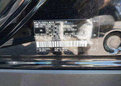 2025 Toyota Bz4x Xle, daño Lateral izquierdo, Iaai lote 45287486, foto 9 de 17