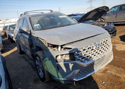 2022 Hyundai Santa Fe Sel, uszkodzenie: Bok, Copart lot 76178795, zdjęcie 4 z 12
