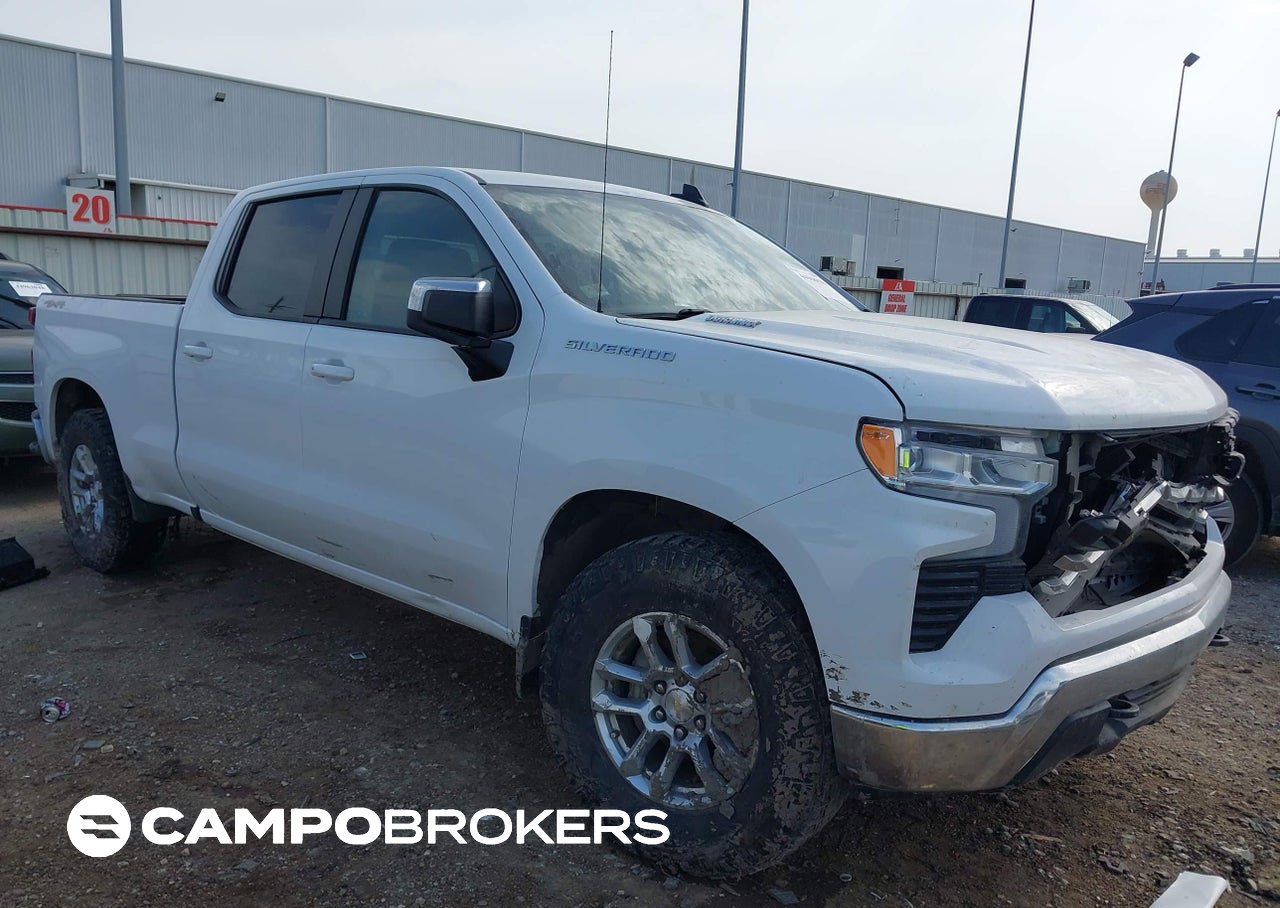 2023 Chevrolet Silverado 1500 4wd  Standard Bed Lt, uszkodzenie: Zalanie, Iaai lot 44968056