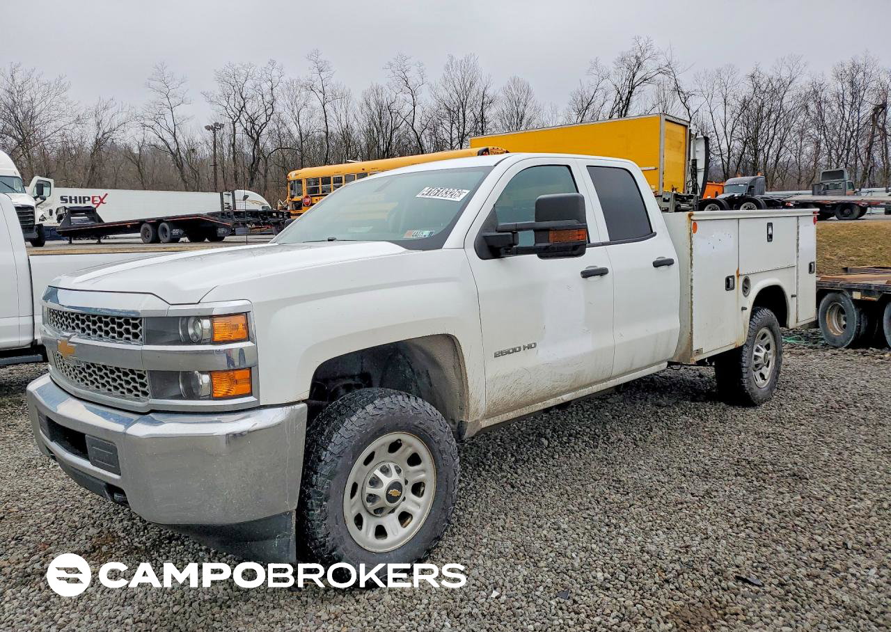 2019 Chevrolet Chevrolet Silverado K2500 Utility / Service Truck, Minor Dents/Scratches damage, Copart lot 41618326