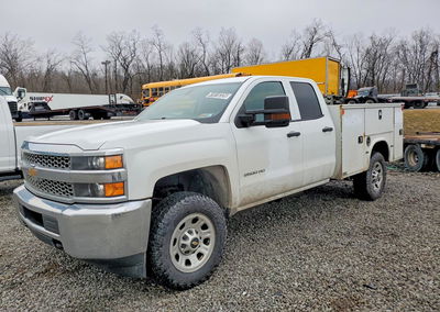 2019 Chevrolet Chevrolet Silverado K2500 Utility / Service Truck, daño Abolladuras/rayones menores, Copart lote 41618326