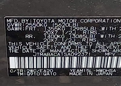 2025 Toyota Bz4x Limited, daño Lateral izquierdo, Iaai lote 44729519, foto 9 de 19