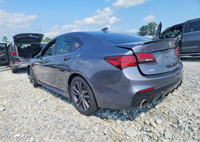 2019 Acura Tlx Technology, пошкодження: Передня частина, Copart лот 61562536, фото 2 з 12