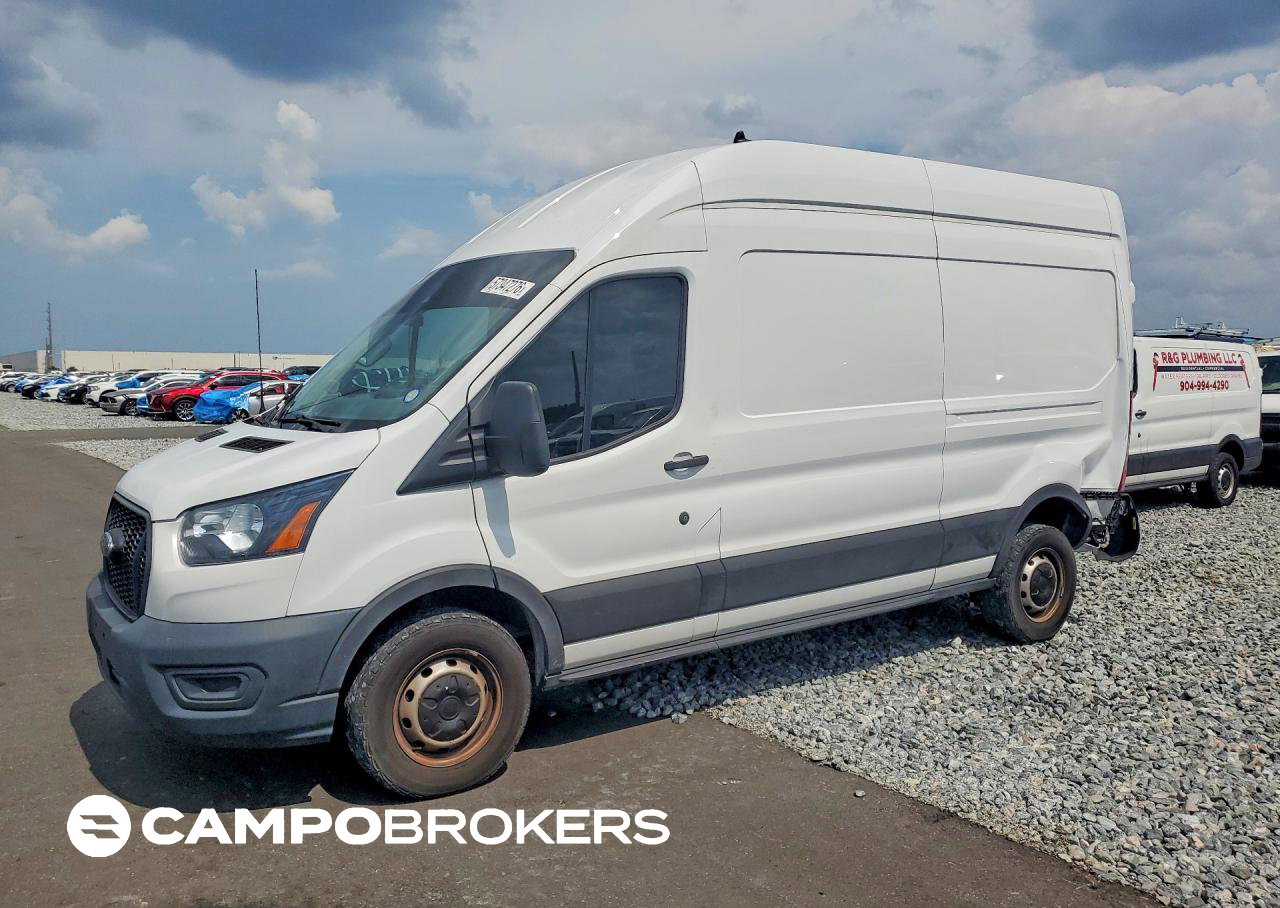 2023 Ford Transit 250 Delivery Van, пошкодження: Задня частина, Copart лот 57347276