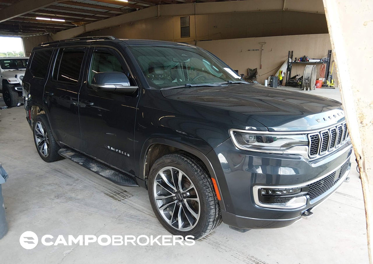 2022 Jeep Wagoneer Series Ii 4x2, daño Lateral izquierdo, Iaai lote 45343001