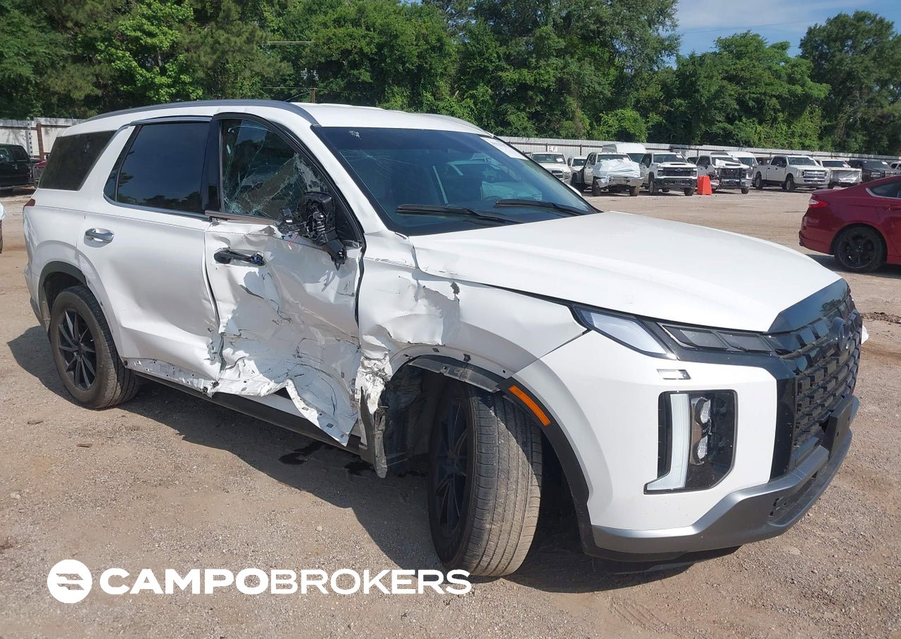 2025 Hyundai Palisade Sel, uszkodzenie: Prawy bok, Iaai lot 45123707