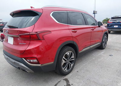 2020 Hyundai Santa Fe Limited 2.0t, пошкодження: Град, Iaai лот 45051878, фото 4 з 16