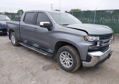 2020 Chevrolet Silverado 1500 4wd  Short Bed Lt, Front End damage, Iaai lot 44936310