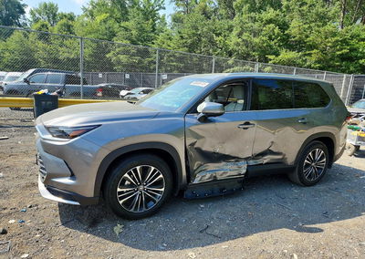 2026 Toyota Grand Highlander Hybrid Max Platinum, пошкодження: Бік, Copart лот 85608415