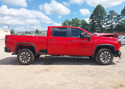 2022 Chevrolet Silverado 2500hd 4wd  Standard Bed Custom, Front End damage, Iaai lot 45420856, photo 14 of 16