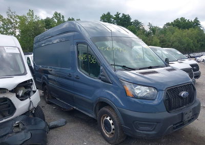 2021 Ford Transit-250 Cargo Van, daño Trasero, Iaai lote 45645956, foto 13 de 16
