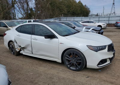 2020 Acura Tlx Technology, пошкодження: Днище, Copart лот 47573706, фото 4 з 12
