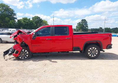 2022 Chevrolet Silverado 2500hd 4wd  Standard Bed Custom, Front End damage, Iaai lot 45420856, photo 15 of 16