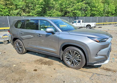2026 Toyota Grand Highlander Hybrid Max Platinum, пошкодження: Бік, Copart лот 85608415, фото 4 з 15
