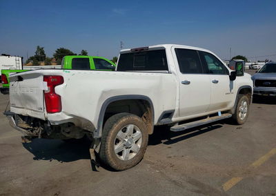 2020 Chevrolet Silverado K2500 Heavy Duty Ltz, пошкодження: Задня частина, Copart лот 62241636, фото 3 з 12