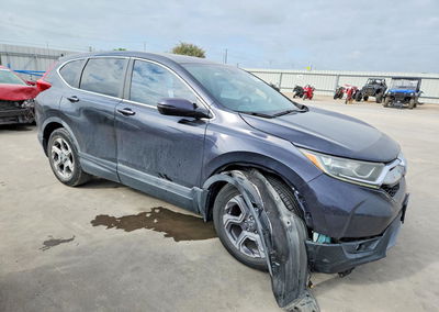 2019 Honda Cr-v Ex, пошкодження: Бік, Copart лот 62354246, фото 4 з 15
