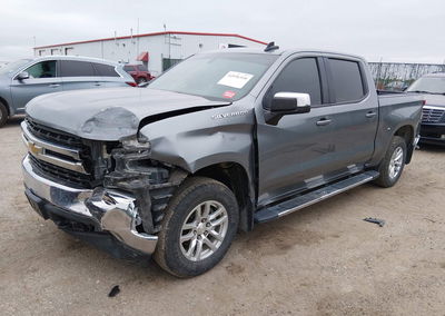 2020 Chevrolet Silverado 1500 4wd  Short Bed Lt, Front End damage, Iaai lot 44936310, photo 2 of 17