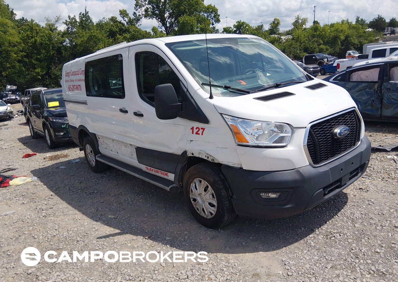 2021 Ford Transit-250, пошкодження: Правий бік, Iaai лот 45641476