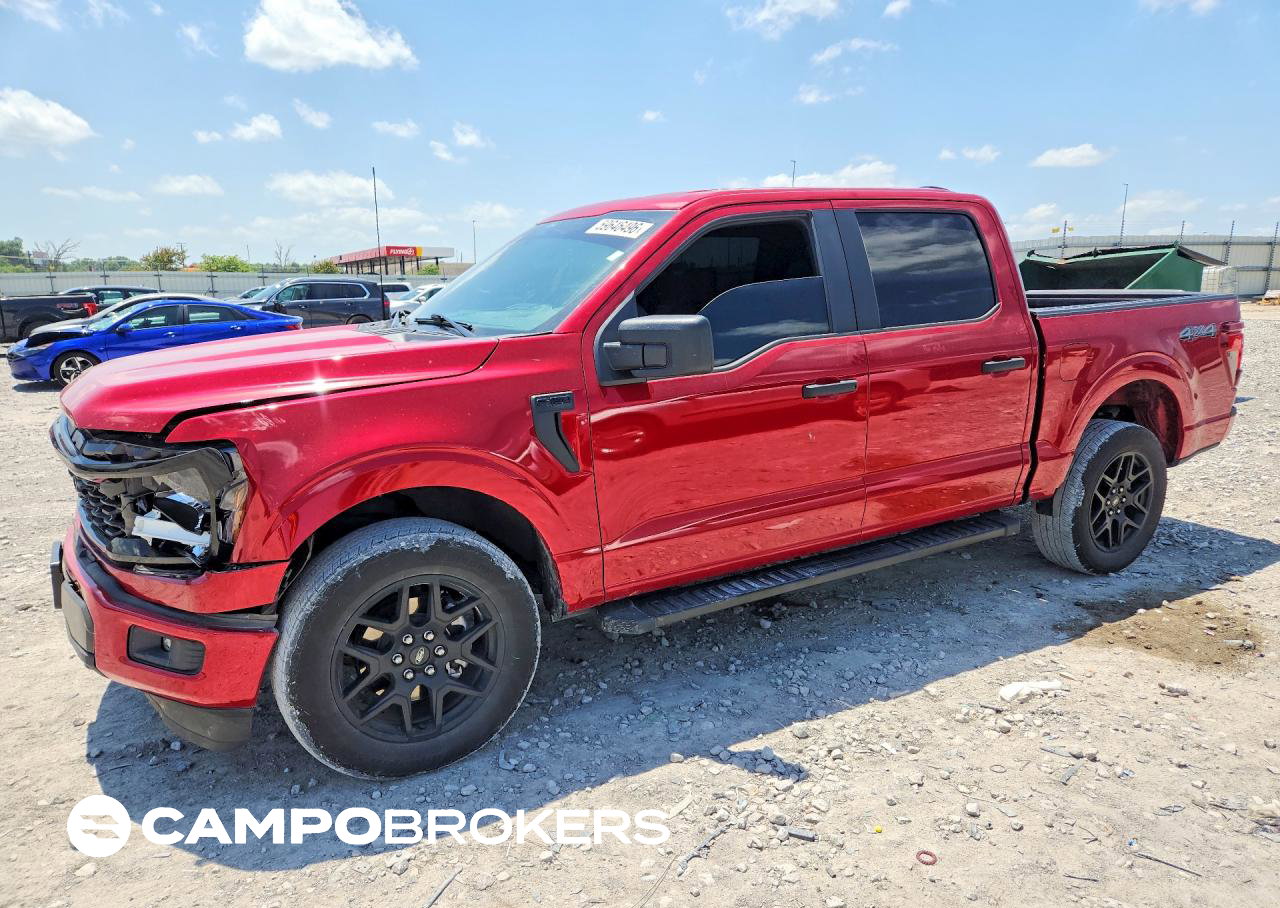 2024 Ford F150 Stx, uszkodzenie: Przód, Copart lot 59646496