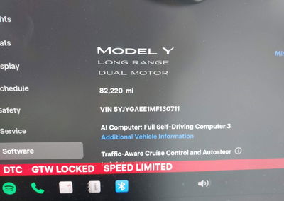2021 Tesla Model Y Long Range Dual Motor All-wheel Drive, uszkodzenie: Tył, Iaai lot 45393228, zdjęcie 15 z 18