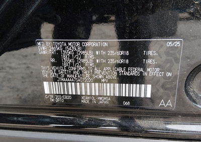 2025 Toyota Bz4x Xle, uszkodzenie: Prawy bok, Iaai lot 44986380, zdjęcie 9 z 17