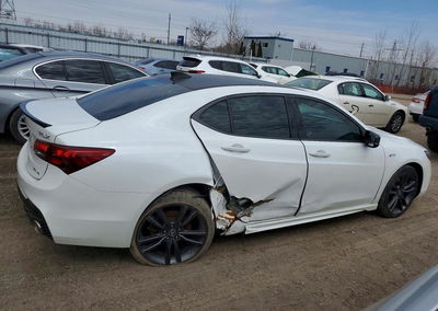 2020 Acura Tlx Technology, пошкодження: Днище, Copart лот 47573706, фото 3 з 12