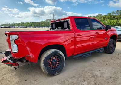 2020 Chevrolet Silverado K1500 Rst, daño Trasero, Copart lote 48711446, foto 3 de 14