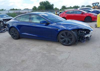 2023 Tesla Model S Dual Motor All-wheel Drive/standard Range, uszkodzenie: Lewy przód, Iaai lot 45502222