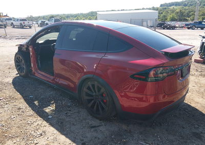 2023 Tesla Model X Plaid Tri Motor All-wheel Drive, uszkodzenie: Przód, Iaai lot 45556080, zdjęcie 3 z 20