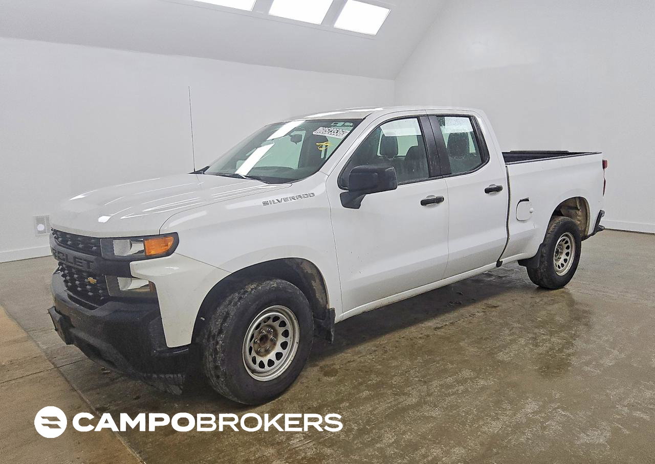 2019 Chevrolet Silverado C1500, daño Abolladuras/rayones menores, Copart lote 60523536