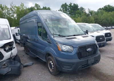2021 Ford Transit-250 Cargo Van, daño Trasero, Iaai lote 45645956