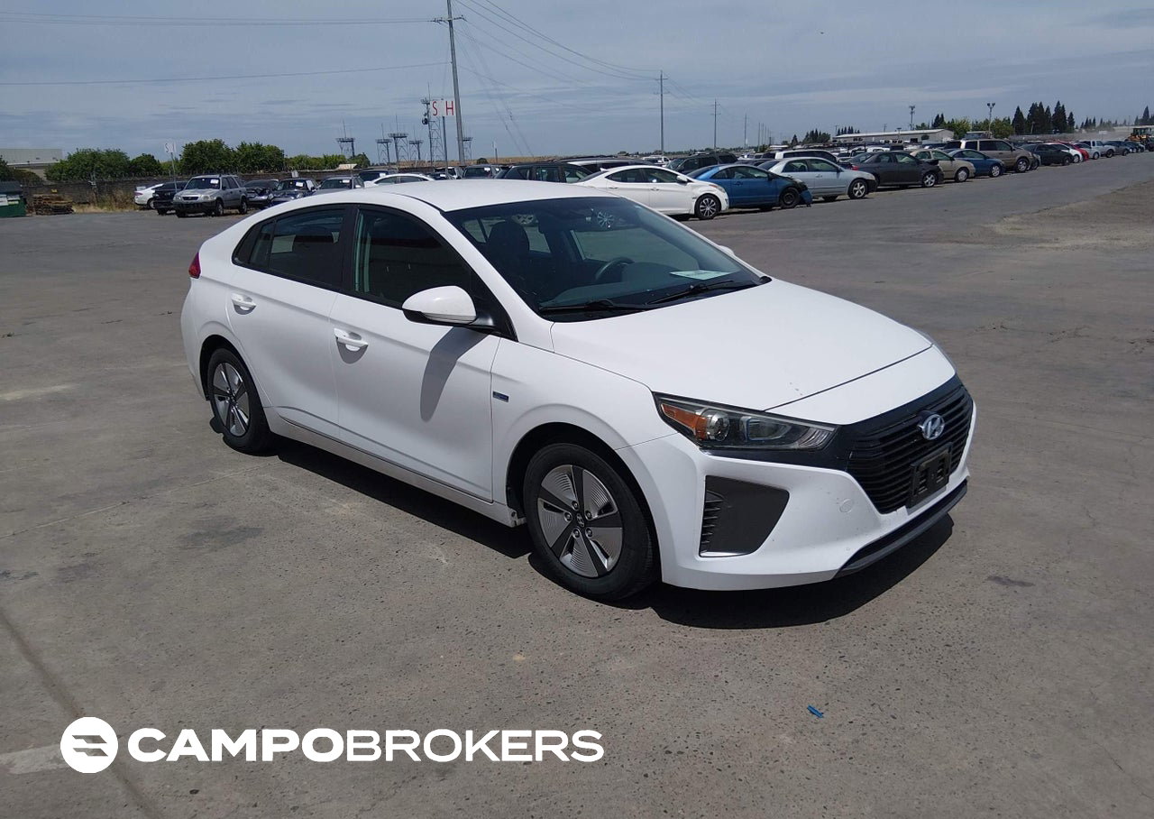 2019 Hyundai Ioniq Hybrid Blue, daño Normal Wear & Tear, Iaai lote 45387020