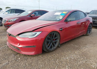 2022 Tesla Model S Plaid Tri Motor All-wheel Drive, uszkodzenie: Engine Damage, Iaai lot 45633038, zdjęcie 2 z 20