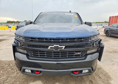 2021 Chevrolet Silverado K1500 Lt Trail Boss, daño Lateral, Copart lote 58653386, foto 5 de 13