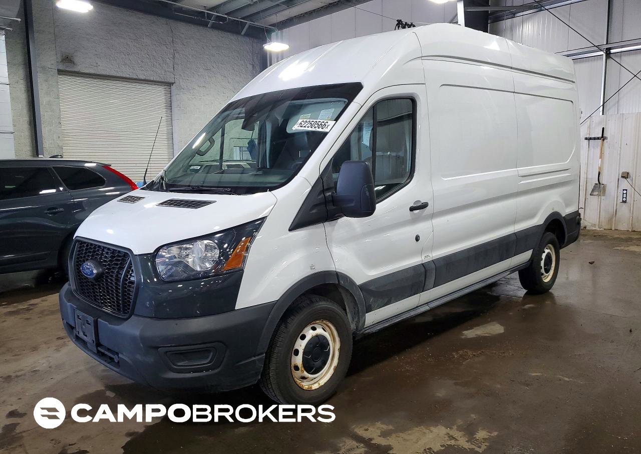 2022 Ford Transit 250 Delivery Van, daño Abolladuras/rayones menores, Copart lote 62250566