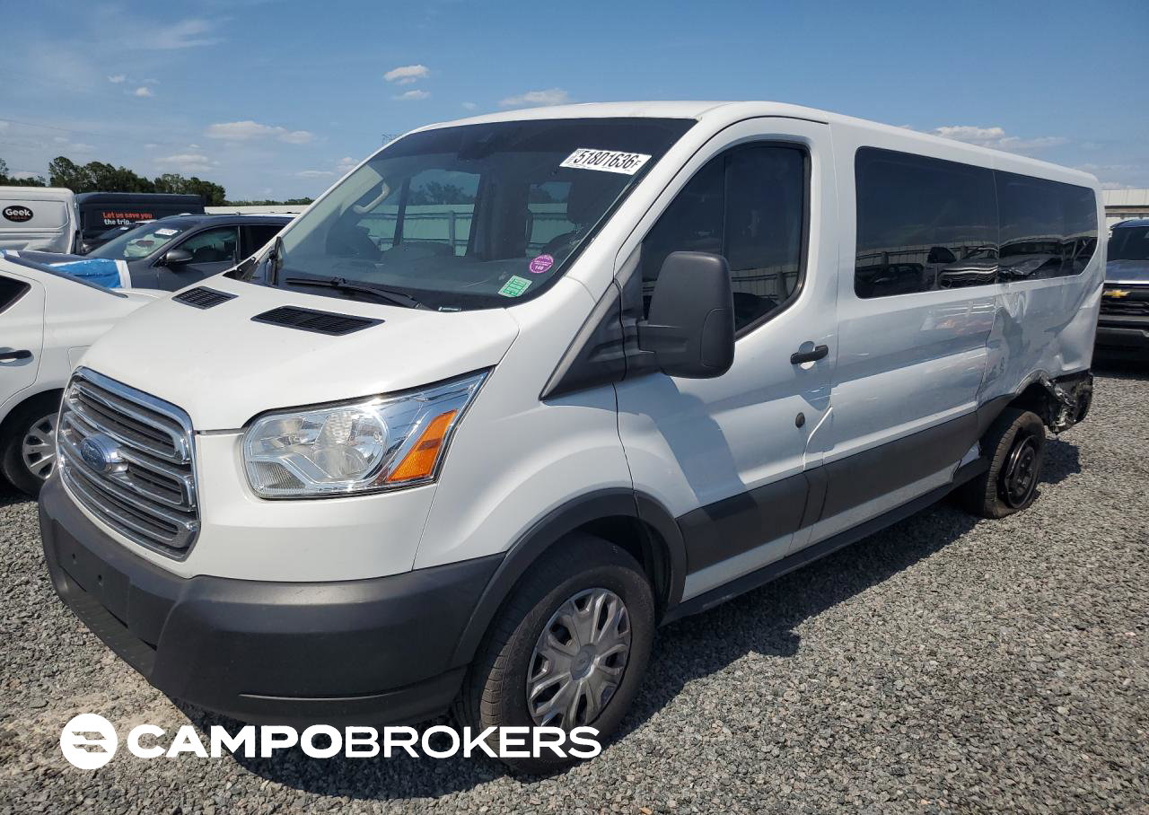 2019 Ford Transit T-350, daño Lateral, Copart lote 51801636