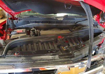 2022 Chevrolet Silverado K1500 Lt, daño Frontal, Copart lote 54132896, foto 11 de 15