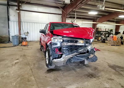 2022 Chevrolet Silverado K1500 Lt, daño Frontal, Copart lote 54132896, foto 14 de 15