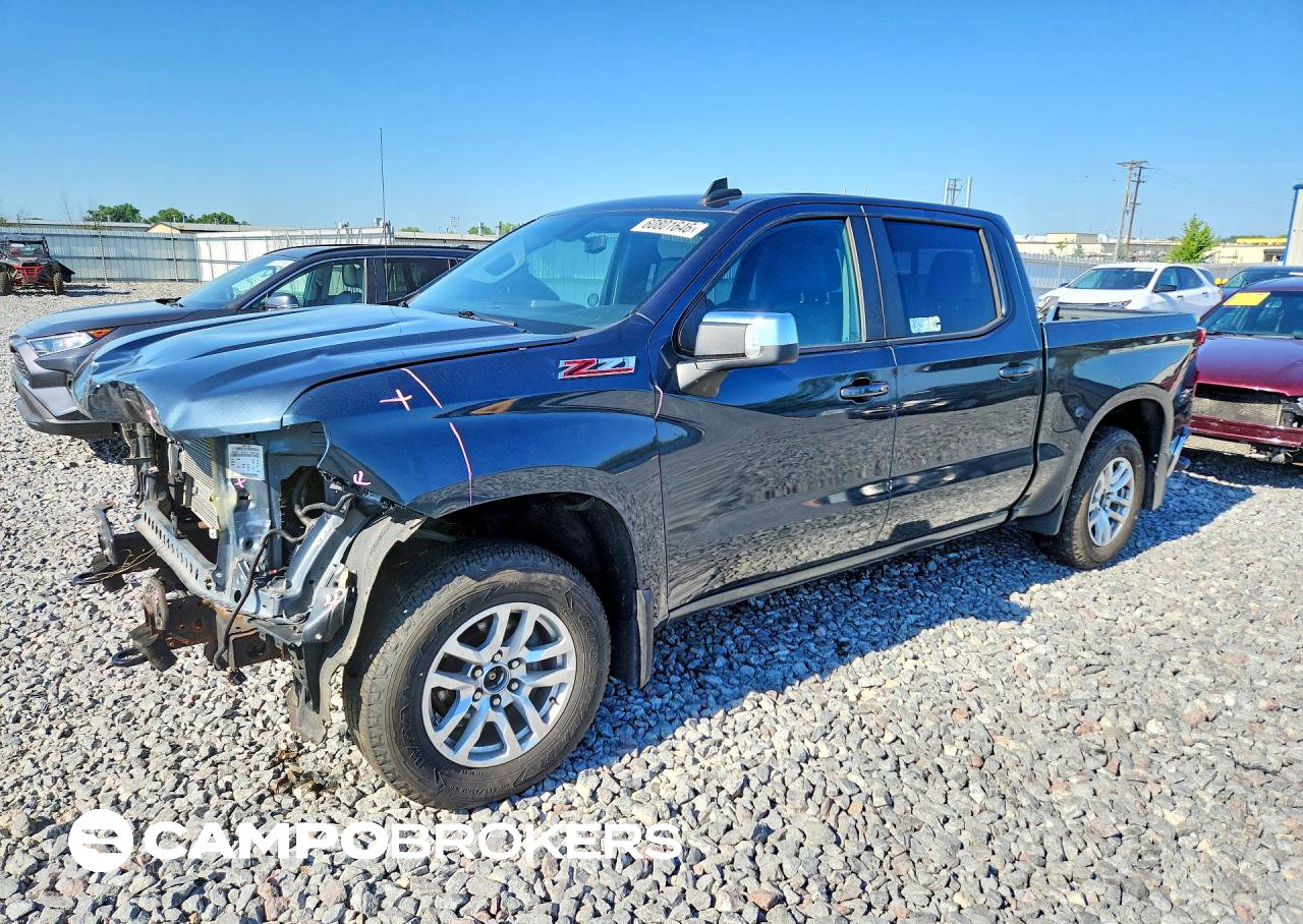 2020 Chevrolet Silverado K1500 Lt, uszkodzenie: Przód, Copart lot 60801646