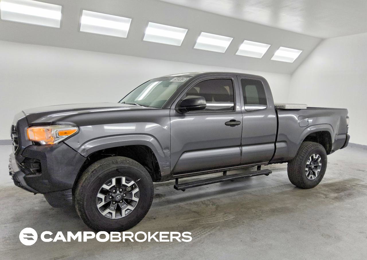 2019 Toyota Tacoma Sr, Rear End damage, Copart lot 59374736