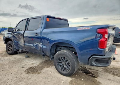 2021 Chevrolet Silverado K1500 Lt Trail Boss, daño Lateral, Copart lote 58653386, foto 2 de 13