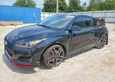 2020 Hyundai Veloster N Base, daño Frontal, Copart lote 61674716
