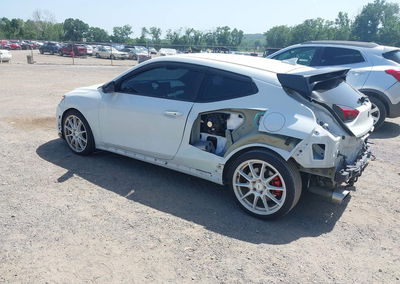 2020 Hyundai Veloster N, daño Frontal izquierdo, Iaai lote 45522163, foto 3 de 6